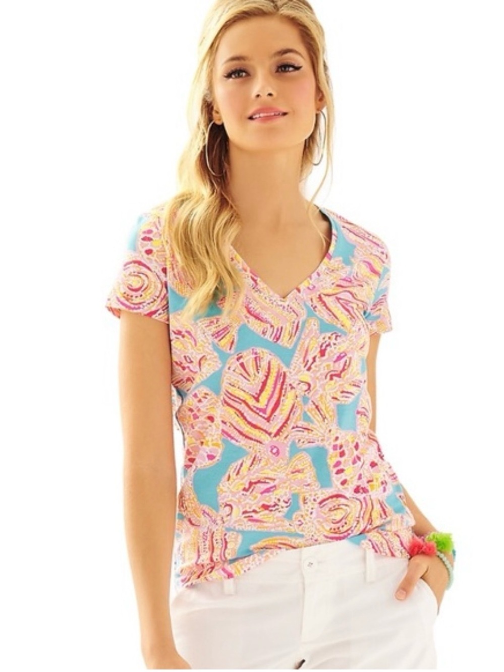 Lilly Pulitzer Michele Top in Tini Bikini 👙size medium NWT RARE!